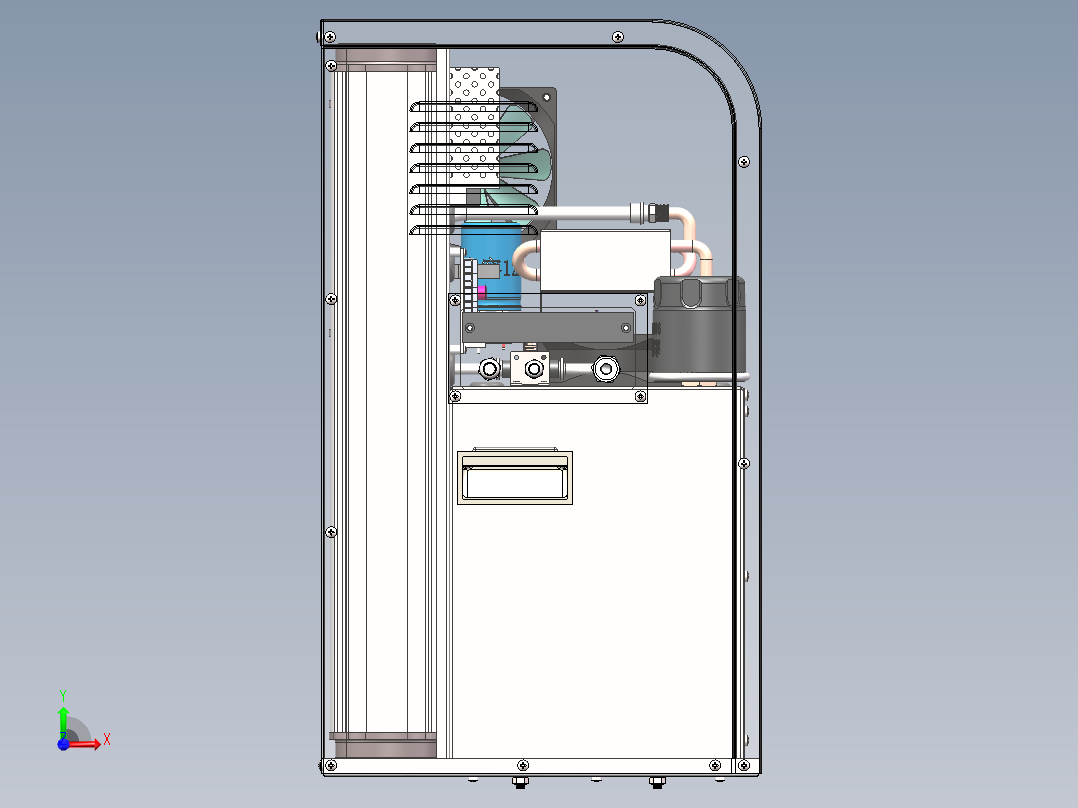 10L制氧机前视图
