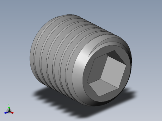 DIN 913-ISO 4026 固定螺钉-M18 L=20.SLDPRT