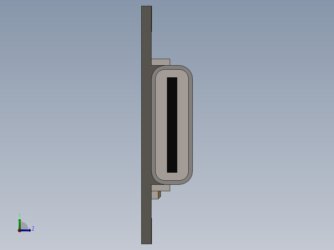 ESP32-C3 超级迷你左视图