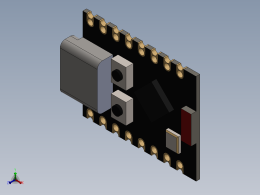 ESP32-C3 超级迷你正等轴测缩略图