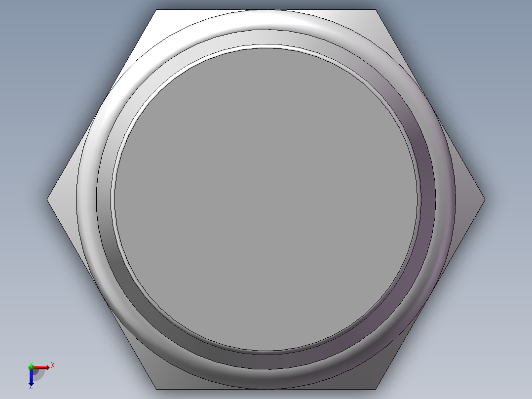 气动接头-消音器BSL03(3分)俯视图