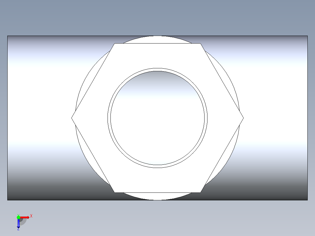 聚氯乙烯配件02A-Sch80_ReducingTee_SxSxS_801-668FB_12in x 8in俯视图