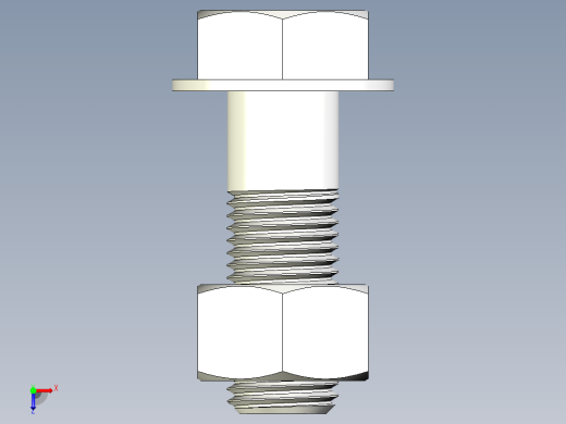 螺栓和螺母-M36 X 4.0.rar俯视缩略图