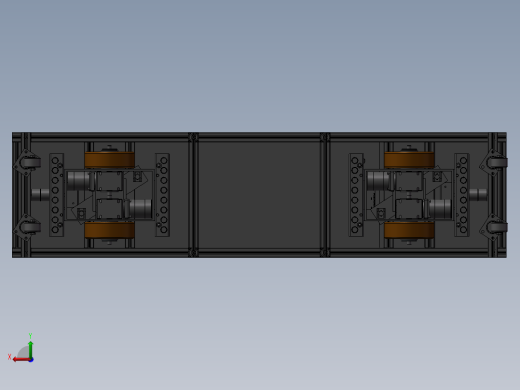 无盖铝型材AGV小车sw20后视缩略图