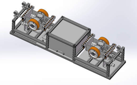 无盖铝型材AGV小车sw20缩略图