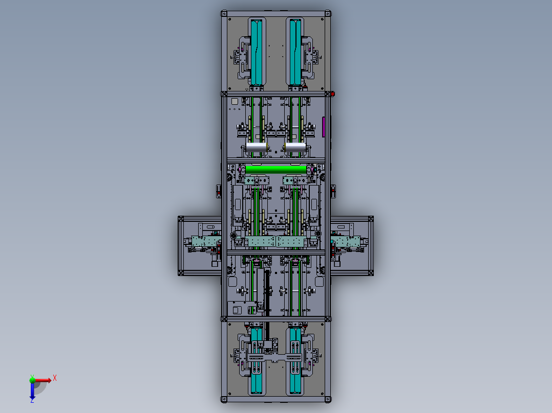 22寸panle金手指贴胶带sw18可编辑俯视图
