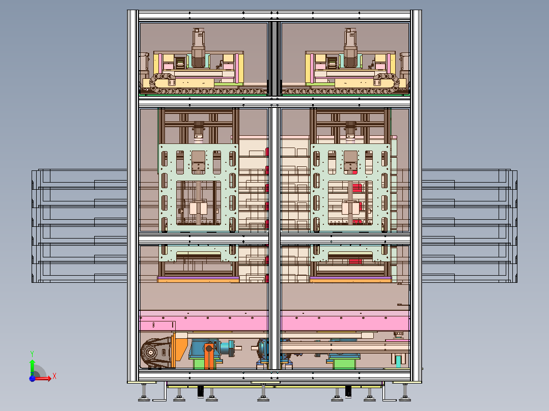 堆垛机sw20可编辑前视图