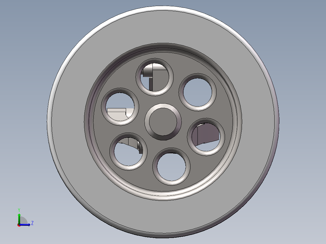 减震系统sw2016左视图