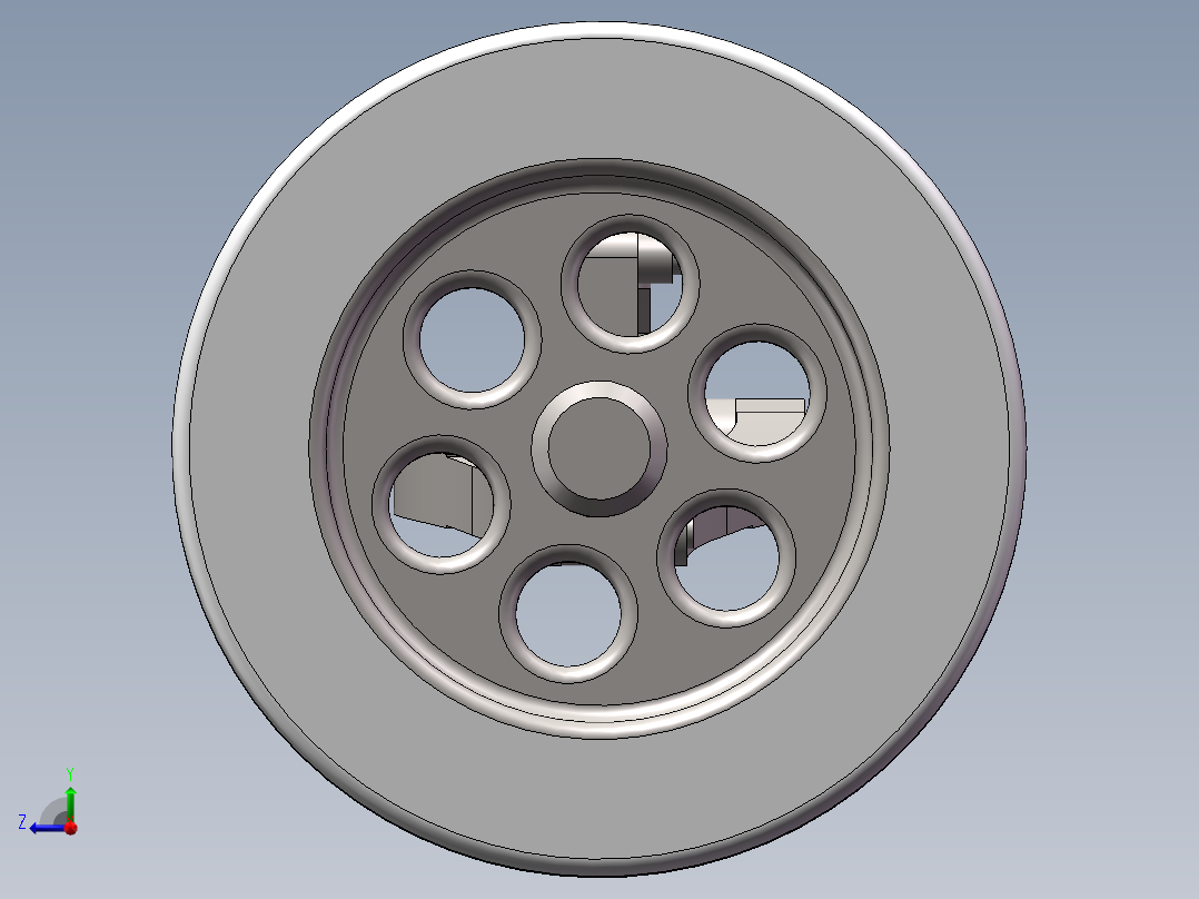 减震系统sw2016右视图
