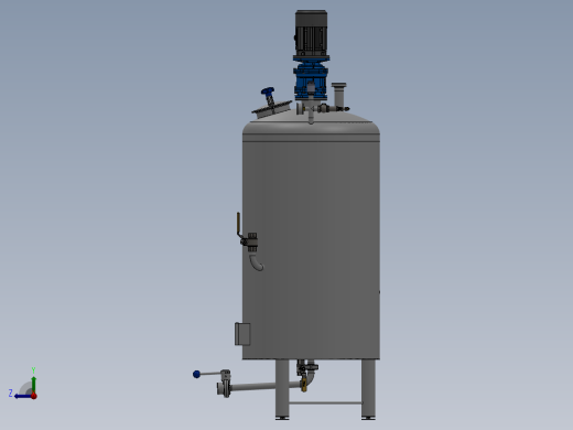 100L化学槽罐右视缩略图