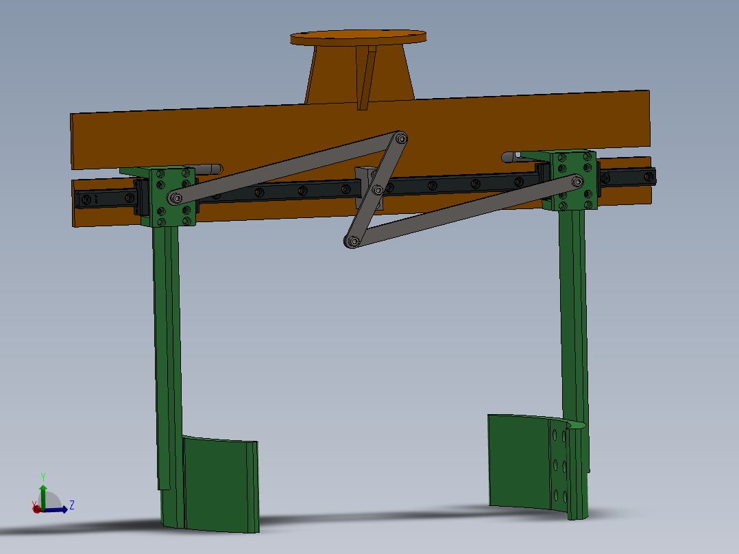 双向夹紧机构 639385