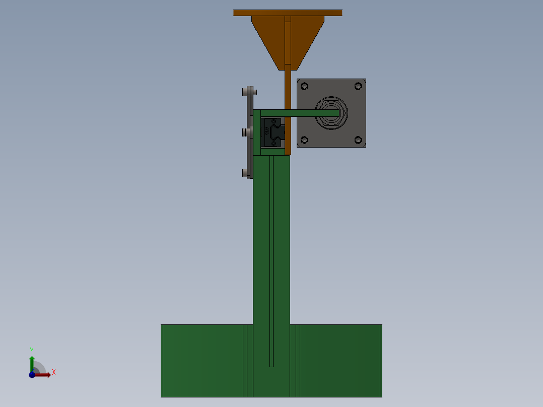 双向夹紧机构 639385前视图