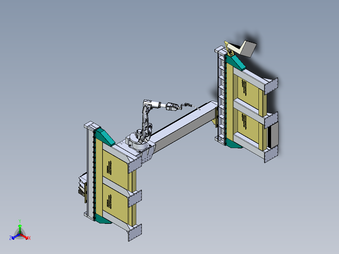 门架式移动焊接机械手