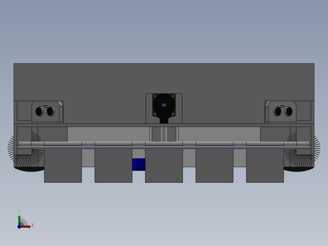 AGV小车、AGV(141)前视图