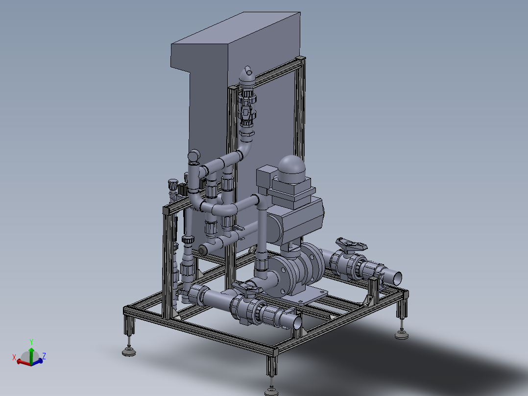 EC检测施肥机管道