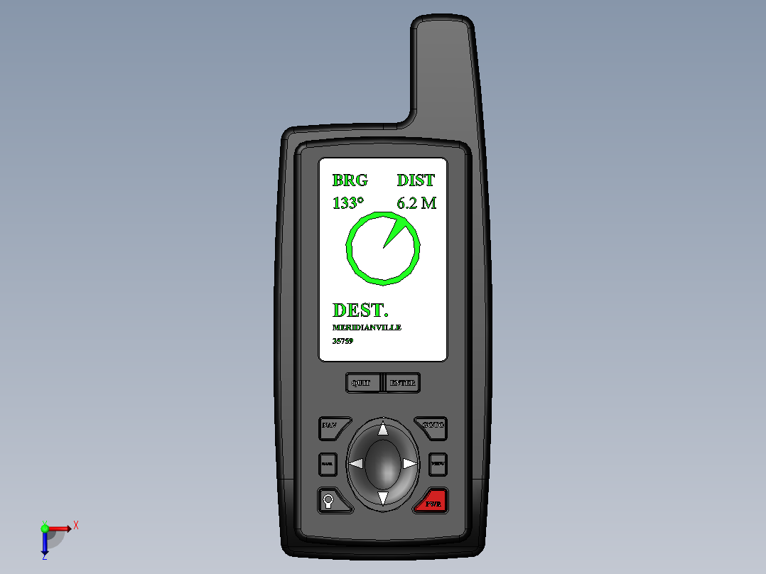 传感器(92)俯视图