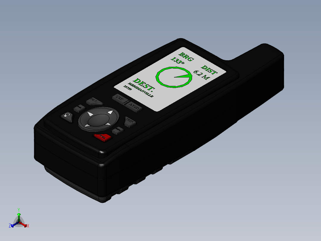 传感器(92)正等轴测图