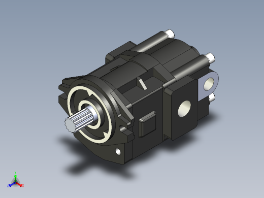 CBHYG-F双联齿轮油泵CBHYG-F28.2-F4.5-ATΦ