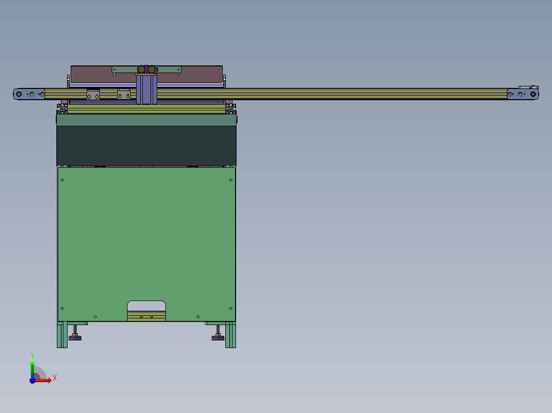 F400 小型五金件自动送料机前视图