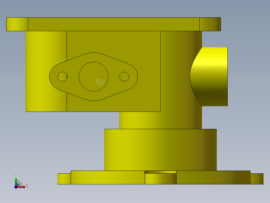 第八届练习题3D08-L07  SW16前视图