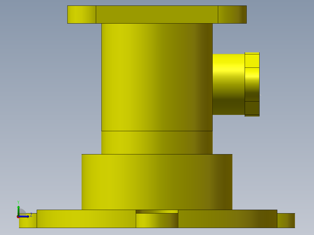 第八届练习题3D08-L07  SW16左视图