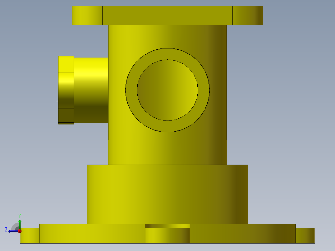 第八届练习题3D08-L07  SW16右视图
