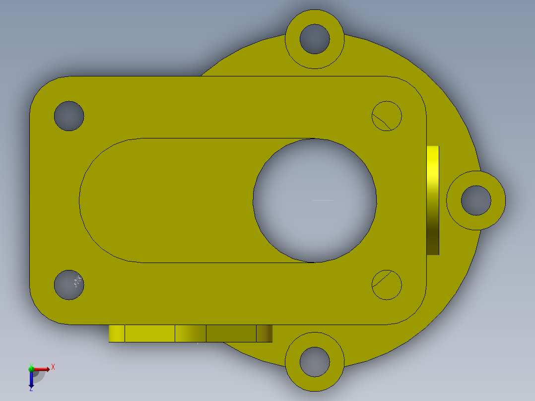第八届练习题3D08-L07  SW16俯视图