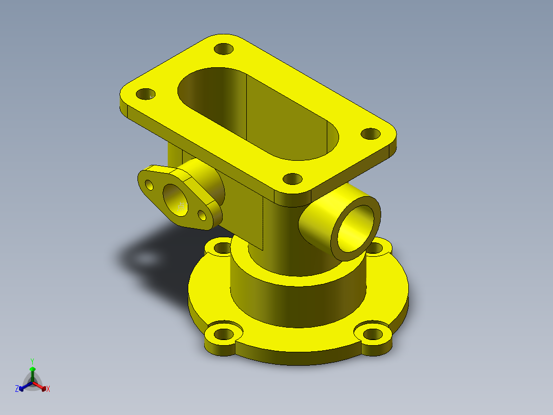 第八届练习题3D08-L07  SW16正等轴测图