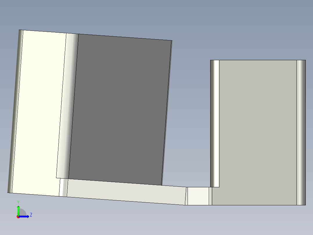 Anycubic Photon Mono 4 滴水架左视图