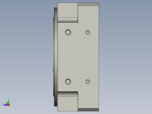 数控回转台右视缩略图