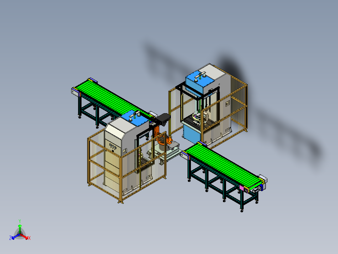电机轴承自动化压装线设计