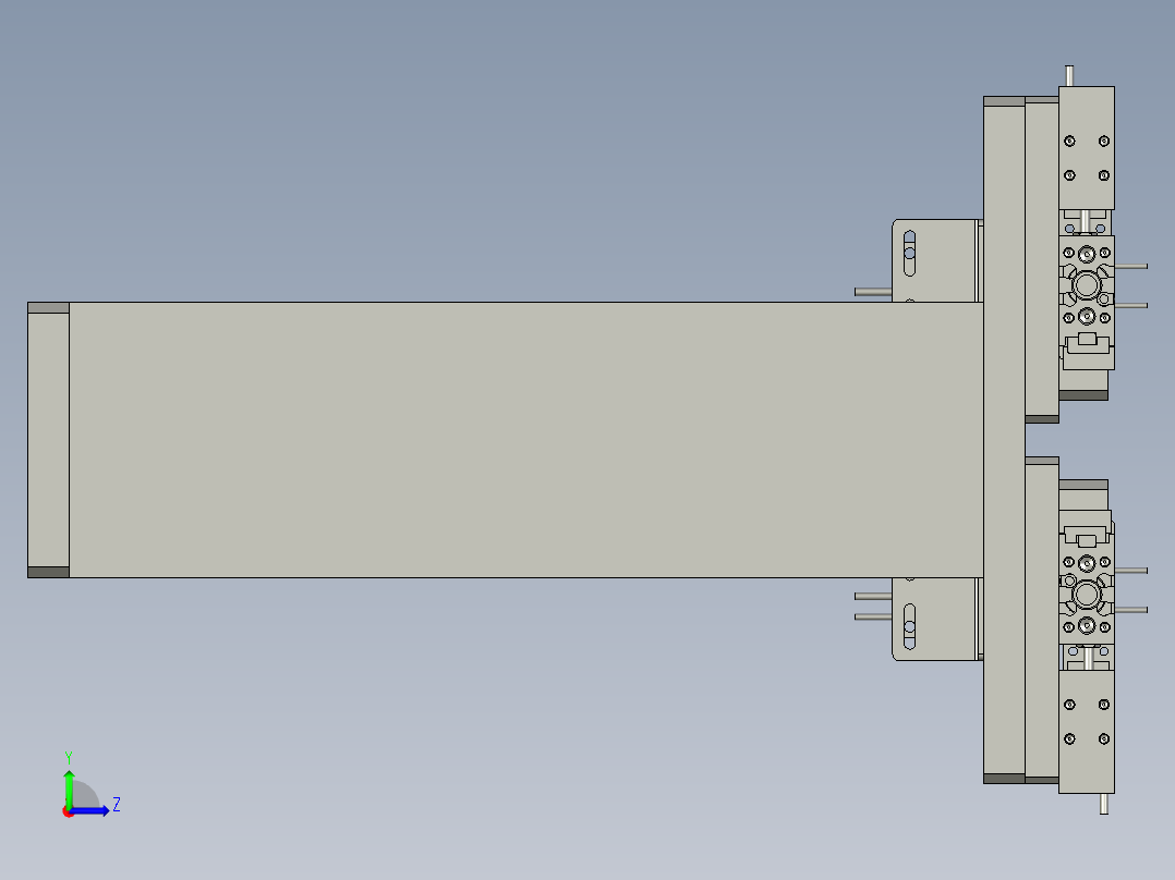 保护片二次定位-QHbm0左视图