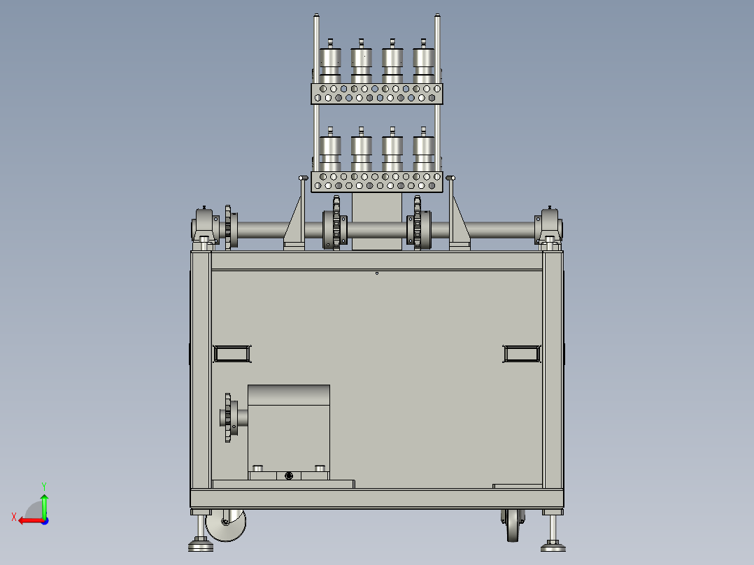 M060-转子加热炉改造出口后视图
