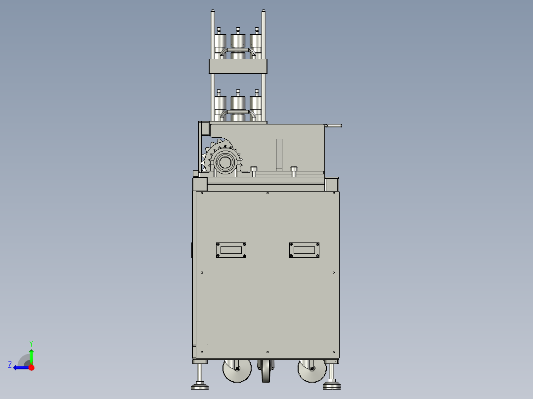 M060-转子加热炉改造出口右视图