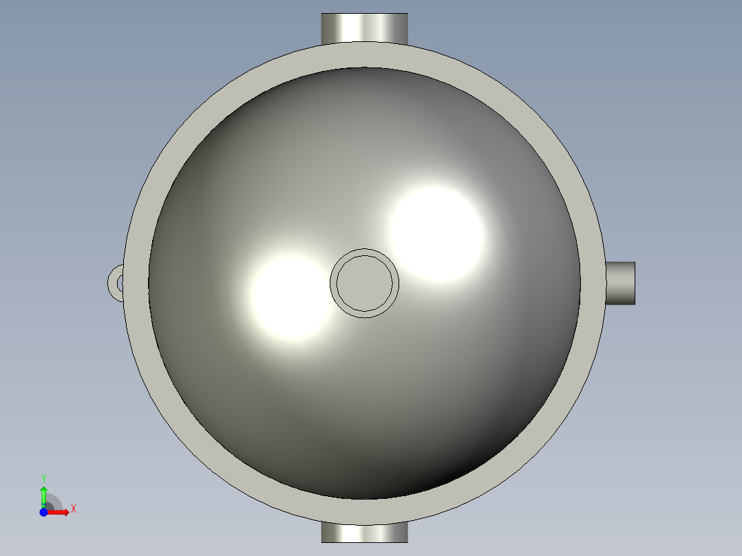五芯10寸过滤器前视图