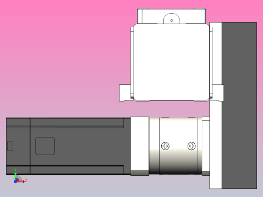 DMEB80L-RDCR欧规同步带模组直线模组（电机右下折）[DMEB80L-L20S350-DT400-C2U-LBRD]前视缩略图