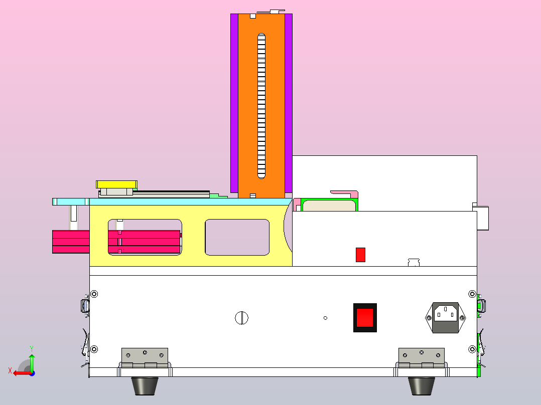 压装治具工装11后视图