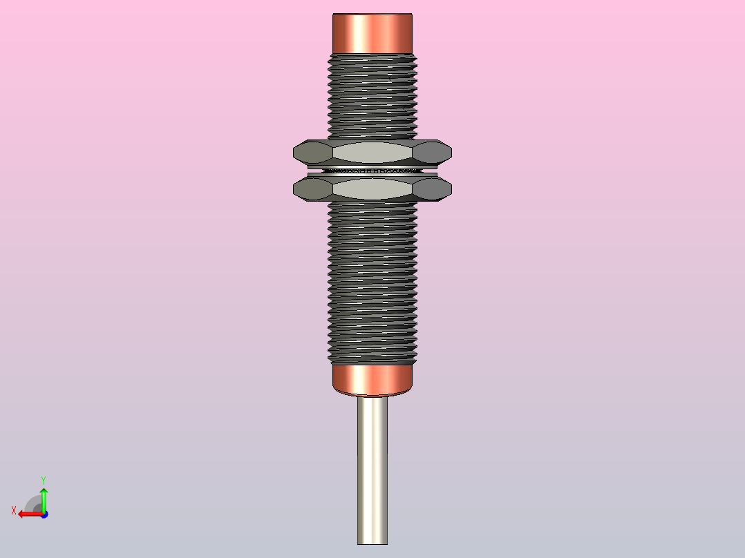 接近传感器SM1208N后视图