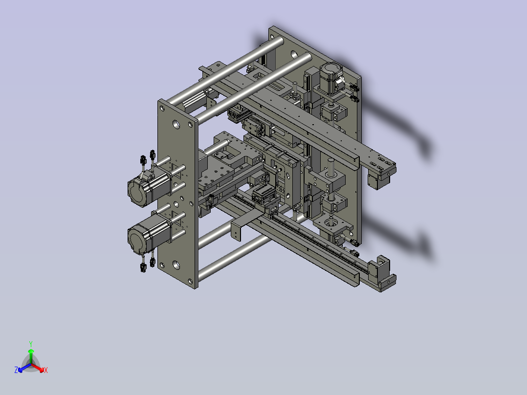 DBCQJ02-裁切板装配主视图