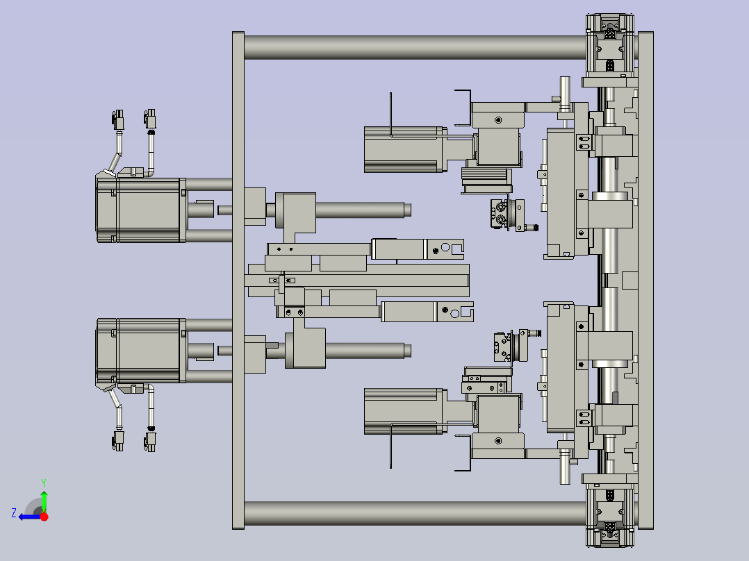 DBCQJ02-裁切板装配右视图