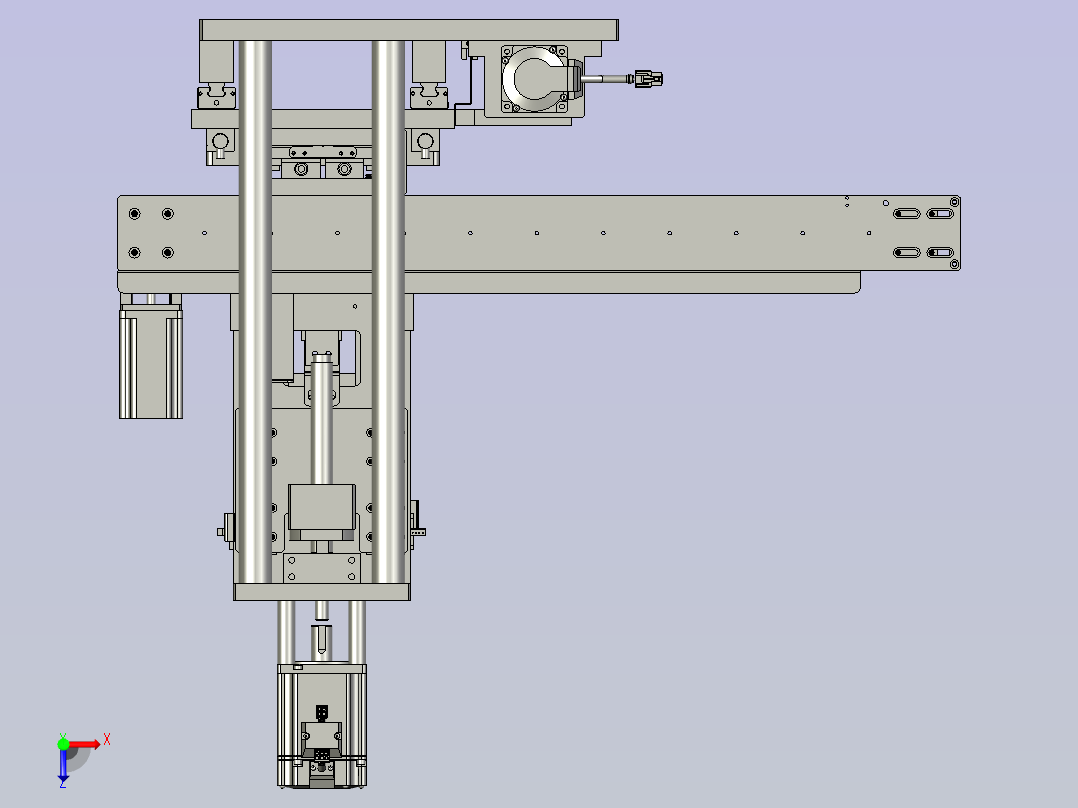 DBCQJ02-裁切板装配俯视图