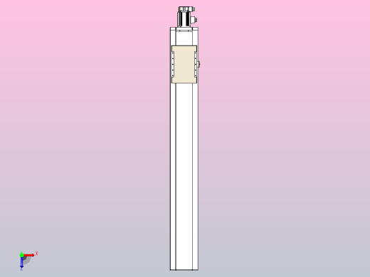 滚珠丝杠直线轴带导轨全封闭TPA-HCR-220D-3210C-L1450-M-C-P1K-N3俯视缩略图