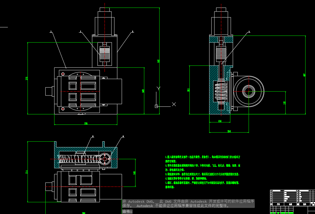 立式铣床模型CAD