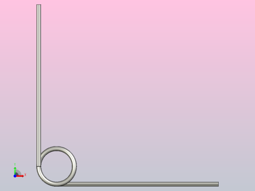 扭转弹簧torsion_spring_t014-090-063-x-l前视缩略图