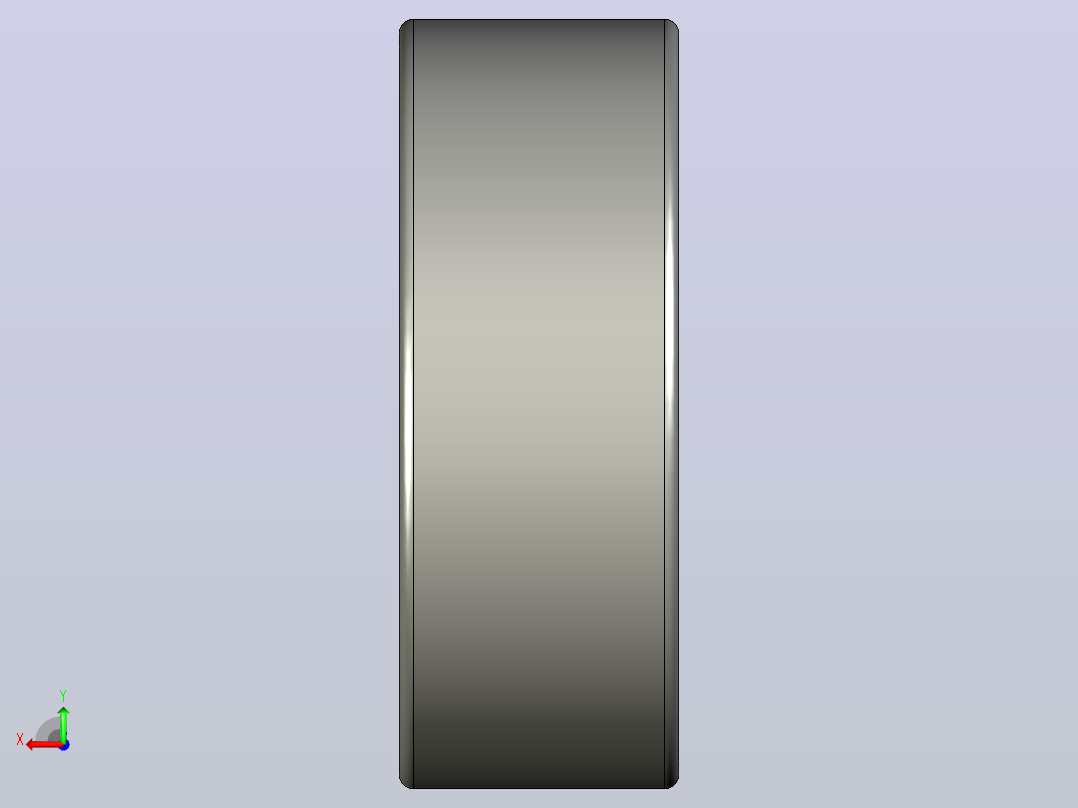 SKF自调心球轴承ball_bearing_2310_k_0后视图