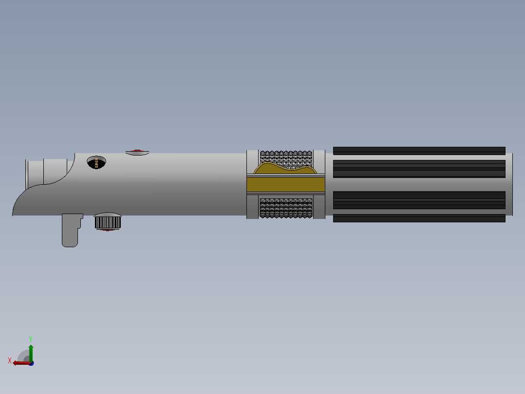 阿纳金的光剑后视图