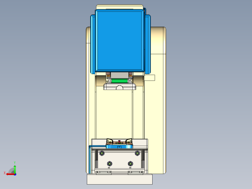 KJP Master冲床3D数模图纸 STP格式后视缩略图