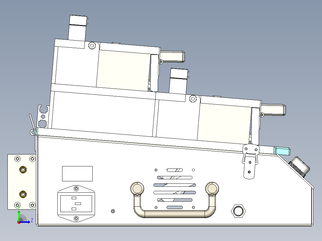 压装治具工装35左视图