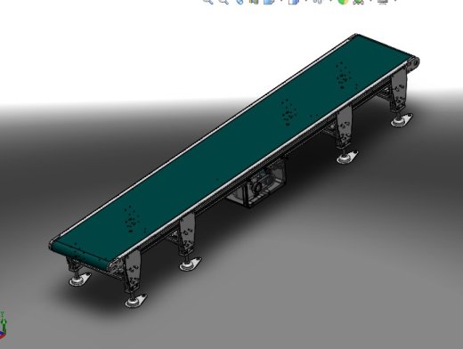 2米皮带线流水线 缩略图