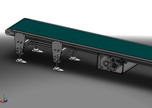 2米皮带线流水线 缩略图